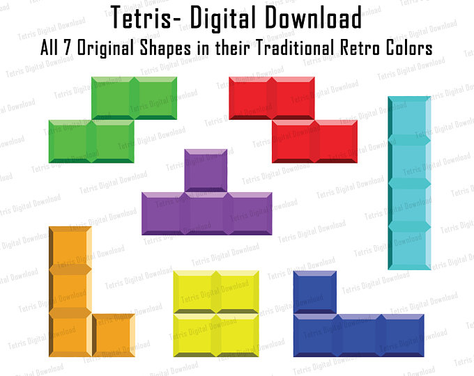 Tetris Digital Download Bundle