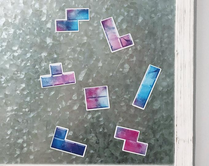 Tetris Galaxy Magnets